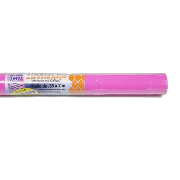 CONTAC COLOR 35CM * 10MT TRANSFER MICA  FORRO ROSA MEXICANO MFT3510P