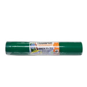 CONTAC COLOR 35CM * 10MT TRANSFER MICA  FORRO VERDE BANDERA MFT3510G