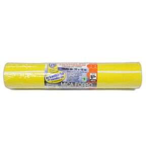 CONTAC COLOR 35CM * 2MT TRANSFER MICA FORRO  AMARILLO