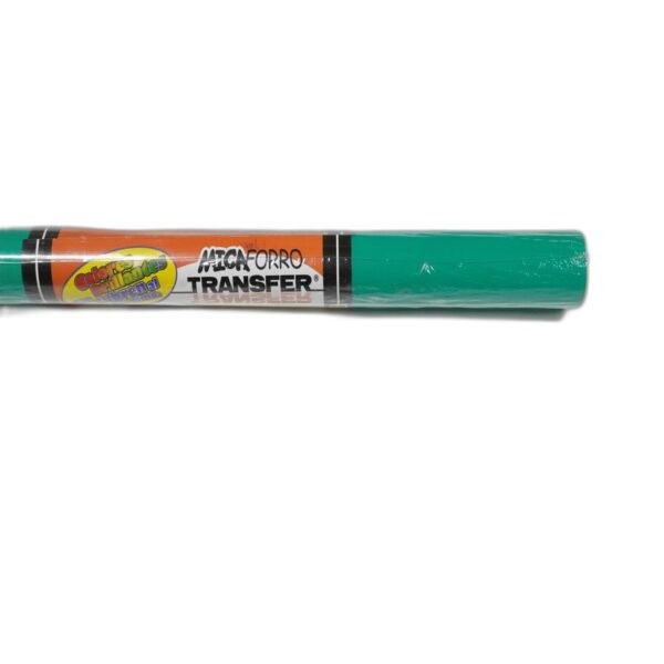 CONTAC COLOR 35CM * 2MT TRANSFER MICA FORRO  VERDE BANDERA