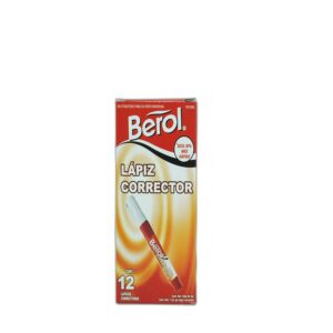 CORRECTOR PLUMA 7 ML BEROL CAJA C/12