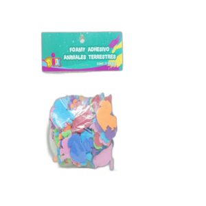 FOAMY ADHESIVO FIG. ANIMALES TERRESTRES 4107  DIX