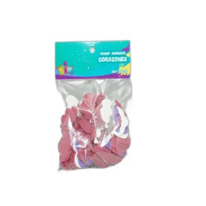 FOAMY ADHESIVO FIG. CORAZONES 4370 DIX