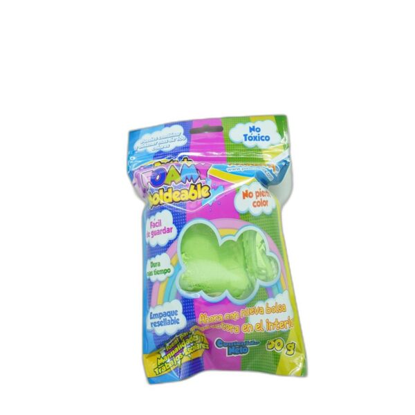 FOAMY MOLDEABLE 50GR PASCUA VERDE LIMON
