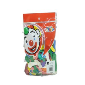 GLOBO PAYASO #5 SURT. C/100