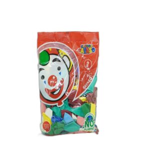 GLOBO PAYASO #7 SURT. C/100