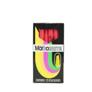 MARCATEXTOS MARKABRITE ROSA C/12 PZAS BOLEX