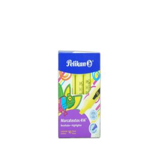 MARCATEXTOS PELIKAN 414 AMARILLO CAJA C/10