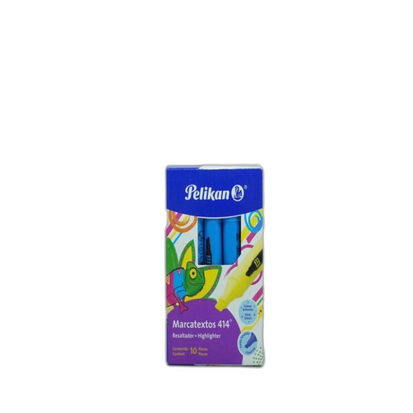 MARCATEXTOS PELIKAN 414 AZUL CAJA C/10