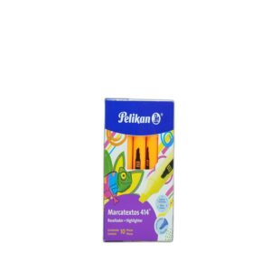 MARCATEXTOS PELIKAN 414 NARANJA CAJA C/10