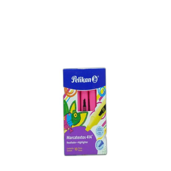 MARCATEXTOS PELIKAN 414 ROSA CAJA C/10