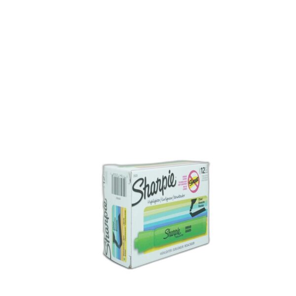 MARCATEXTOS SHARPIE VERDE CAJA C/12