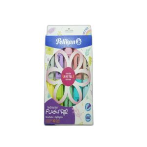 MARCATEXTOS TEXMARKER FLASH PASTEL SURT C/10  PELIKAN