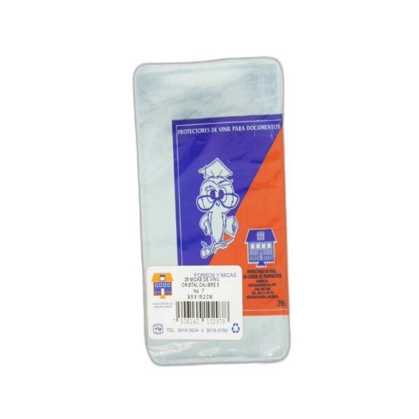 MICA PEGADA #  7  9.5*15.2 C/25