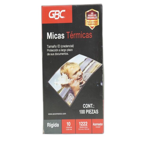 MICA TERMICA 12*19.5 10 MILL GBC 1222 C/100