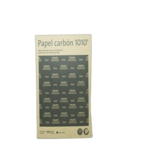 PAPEL CARBON 1010 T/C NEG.