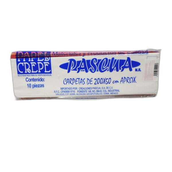 PAPEL CREPE C/10 SURTIDOS PASCUA