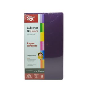 PASTA P/ENGARGOLAR GBCOLORS T/C C/30 JGOS  COMBINADO