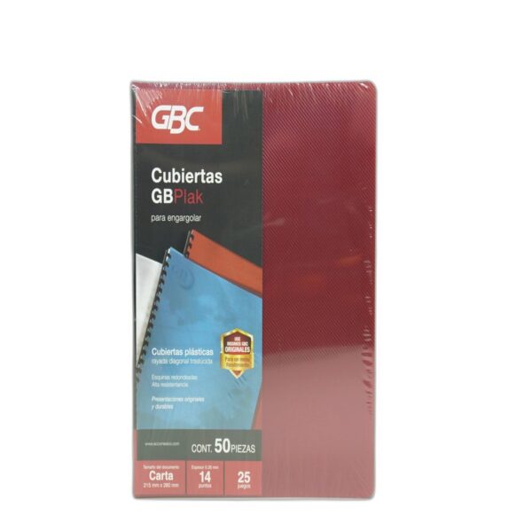 PASTA P/ENGARGOLAR GBPLAK T/C ROJO RAYADA  C/25 JGOS