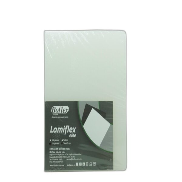 PASTA P/ENGARGOLAR LAMIFLEX ELITE T/C CRISTAL  25 JUEGOS BOFLEX