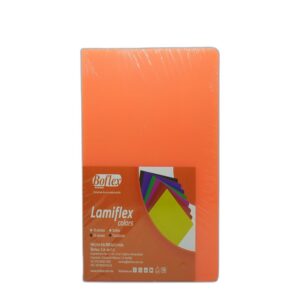 PASTA P/ENGARGOLAR LAMIFLEX ELITE T/C NARANJA  25 JUEGOS BOFLEX