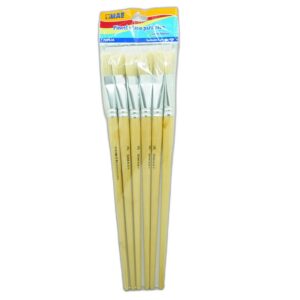PINCEL PLANO P/OLEO C/6 POP6-24 MAE