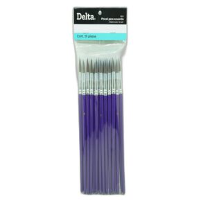 PINCEL P/ACUARELA #11 C/25 PD11 DELTA