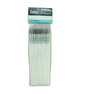 PINCEL P/ACUARELA #9 C/25 PD9 DELTA