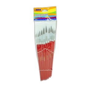 PINCEL P/ACUARELA C/12 PA12-S MAE