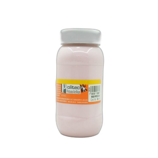 PINTURA ACRILICA ESCOLAR 500 ML POLITEC ROSA  PASTEL 326