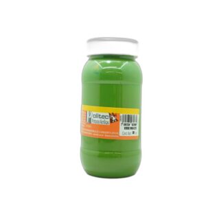 PINTURA ACRILICA ESCOLAR 500 ML POLITEC VERDE  HOJA 528