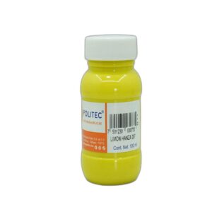 PINTURA ACRILICA POLITEC 100 ML RODIN LIMON  HANZA 307 CAJA C/6