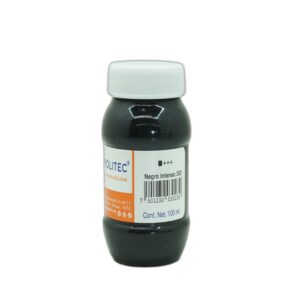 PINTURA ACRILICA POLITEC 100 ML RODIN NEGRO  INTENSO 302 CAJA C/6