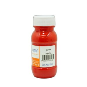 PINTURA ACRILICA POLITEC 100 ML RODIN ROJO 314  CAJA C/6