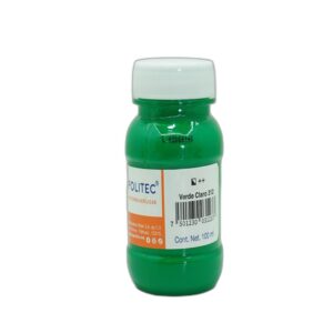 PINTURA ACRILICA POLITEC 100 ML RODIN VERDE  CLARO 312 CAJA C/6