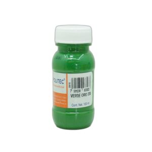 PINTURA ACRILICA POLITEC 100 ML RODIN VERDE  ORO 330 CAJA C/6