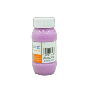 PINTURA ACRILICA POLITEC 100 ML RODIN VIOLETA  CLARO 311 CAJA C/6