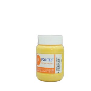 PINTURA ACRILICA POLITEC 250 ML AMARILLO  CLARO 327