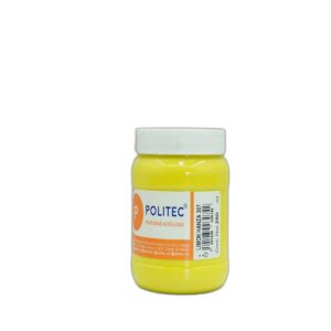 PINTURA ACRILICA POLITEC 250 ML AMARILLO  LIMON HANZA 307