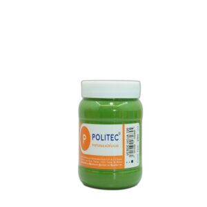 PINTURA ACRILICA POLITEC 250 ML VERDE HOJA 328