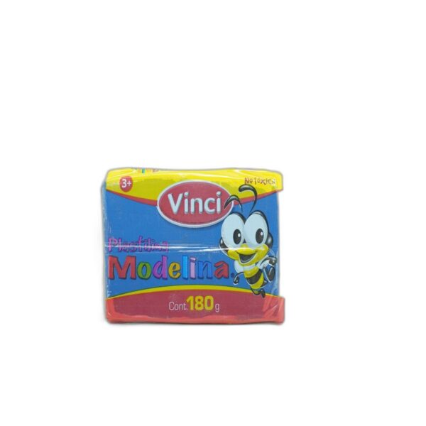 PLASTILINA BARRA 1 COLOR MODELINA 180grs. AZUL  COBALTO