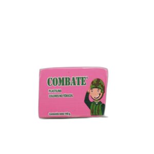 PLASTILINA BARRA COMBATE ROSA MEXICANO