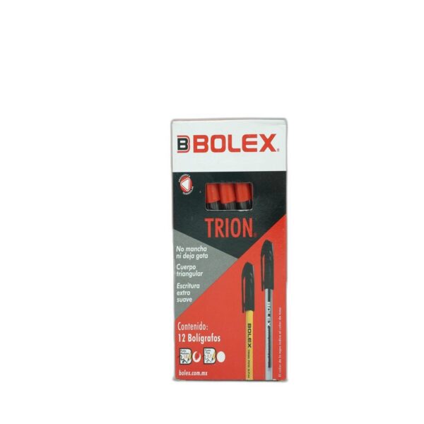 PLUMA BOLEX P/F ROJO C/12 PZA