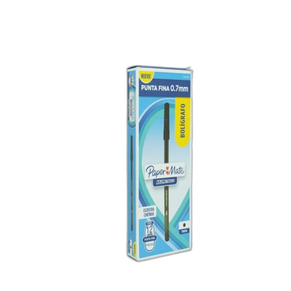 PLUMA KILOMETRICO P/FINO AZUL PAPERMATE CAJA  C/12