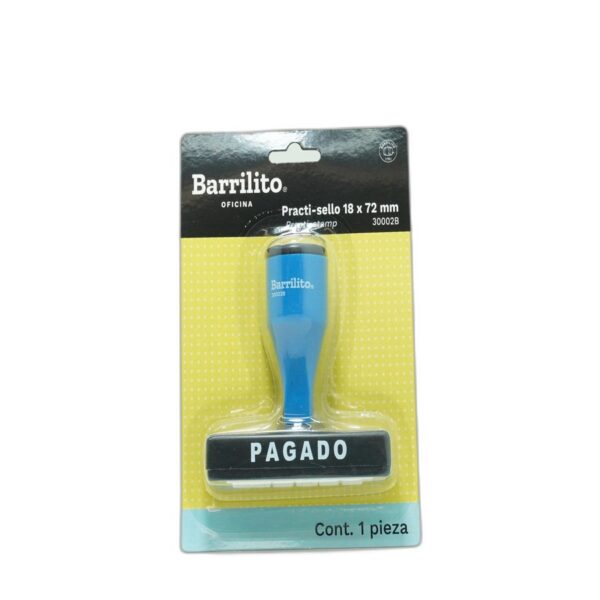PRACTI SELLO BARRILITO 18*72 PAGADO 30002B