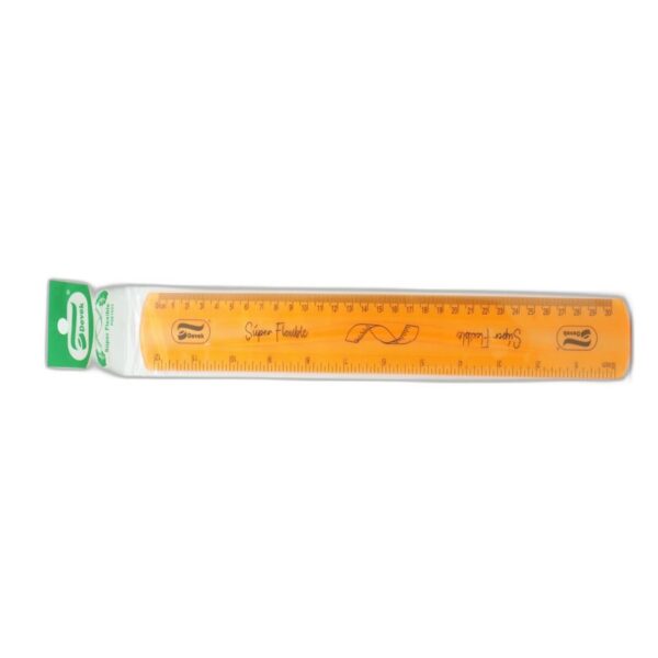 REGLA FLEXIBLE 30 CM DIF COLOR DEVEK