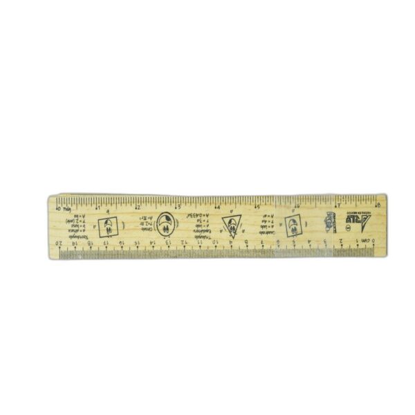 REGLA MADERA ARLY 20 CM (5005) C/25 PIEZAS