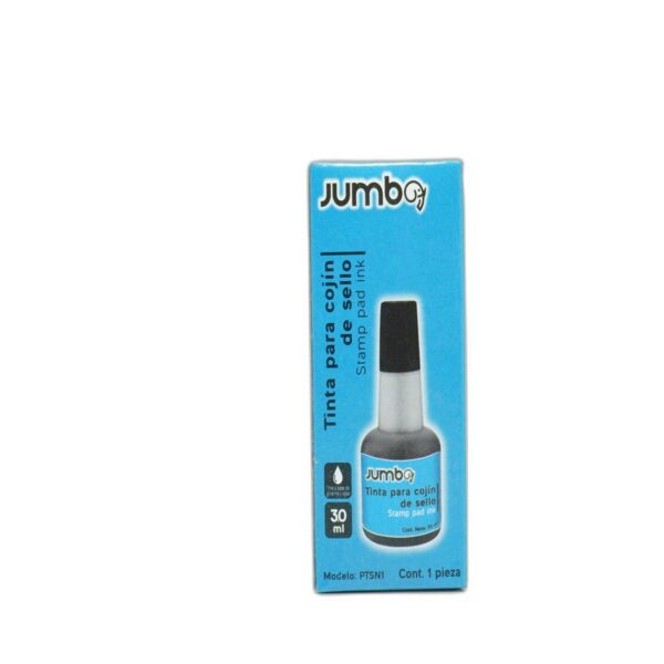 TINTA P/SELLO STAMP PAD INK JUMBO PTSN1 30 ML  NEGRO PZA