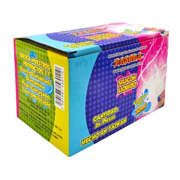 CAJA SILICON LIQUIDO 30 ML PASCUA C/24 PZAS - Imagen 2