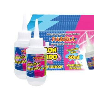 CAJA SILICON LIQUIDO 60 ML PASCUA C/24 PZAS
